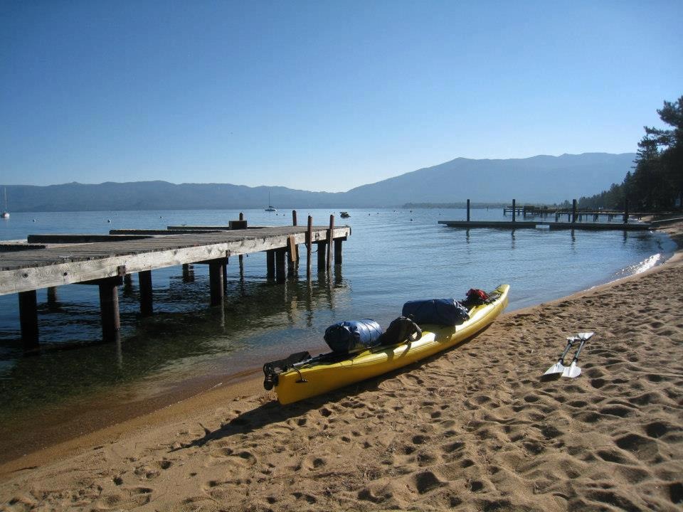 Fall Kayaking on Lake Tahoe  